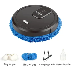 Smart Sweeping e Mop Robot Aspirador de pó, Doméstico, Recarregável, Seco e Molhado, Eletrodoméstico, Spray umidificador