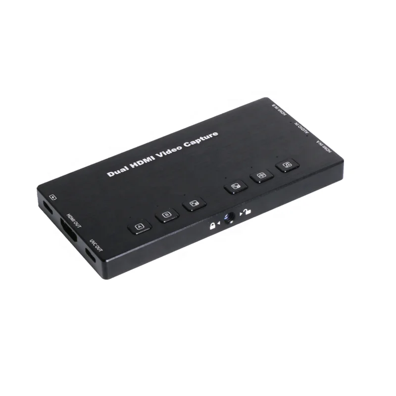 DIGICAST Dual HD Video Capture Card for Live Streaming Gaming 1080P Audio&Video Capture