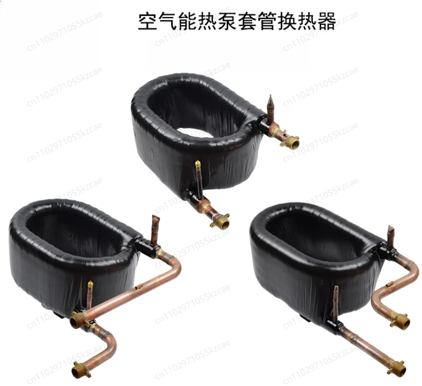 Coaxial Tube Heat Exchanger for Air Source Heat Pumps: Acts as Evaporator & Condenser