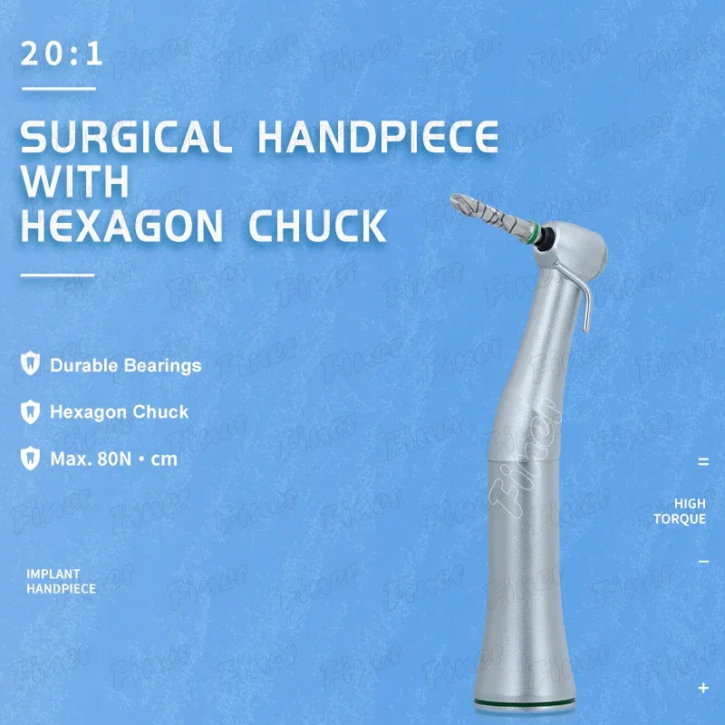 FINER 20:1 imp lant de ntal surgical imp lant contra angle manual handpiece 20:1