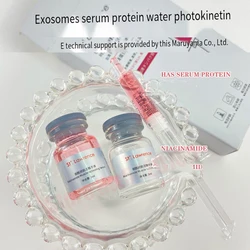 Kolagenowa astaksantyna Serum do twarzy ampułka białkowa Instant Remover zmarszczek Anti-aging Lifting ujędrniające blaknięcie drobnych linii do pielęgnacji skóry