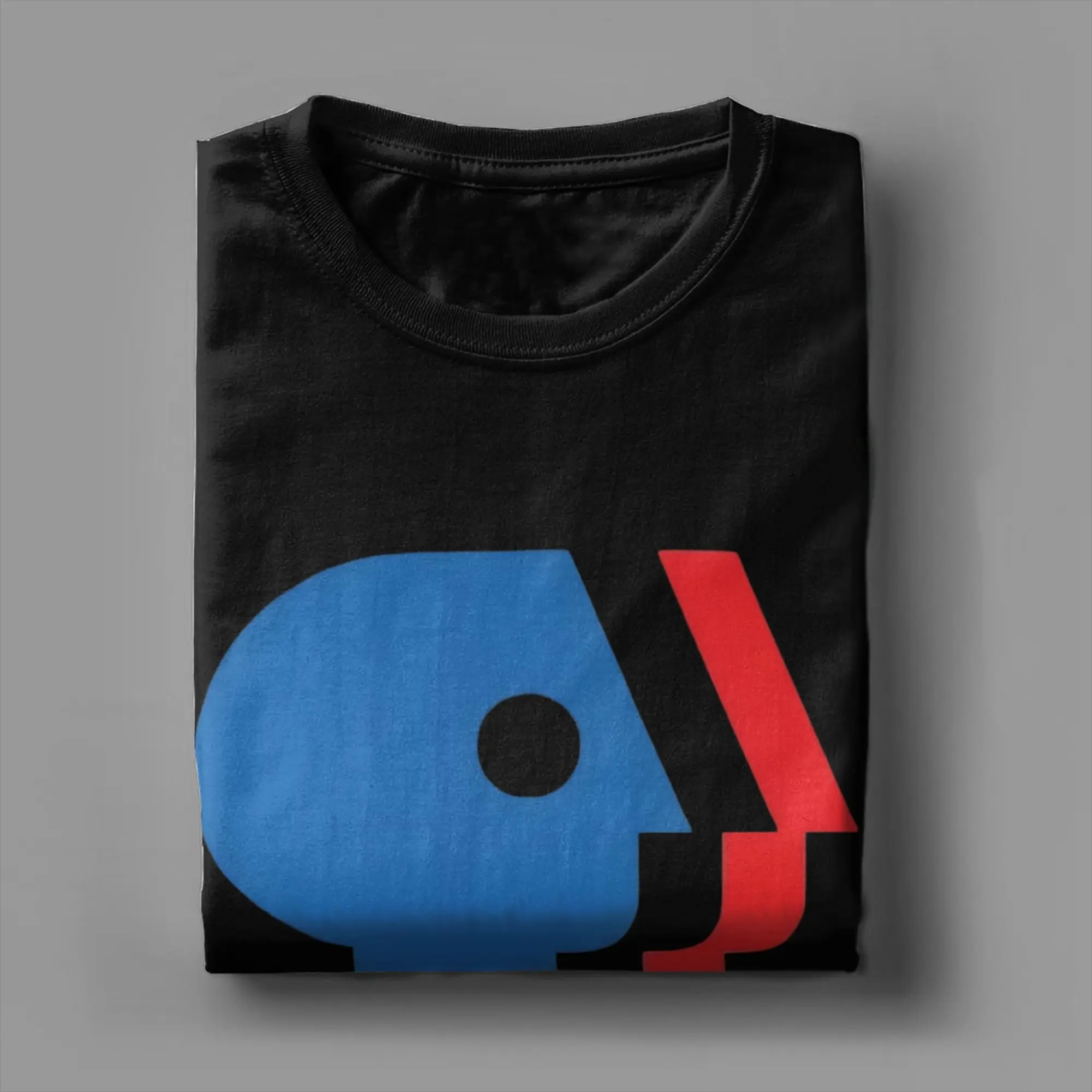 PBS شعار خدمة البث العام تي شيرت الرجال الجدة القطن الخالص تيز طاقم الرقبة قصيرة الأكمام تي شيرت هدية فكرة القمم