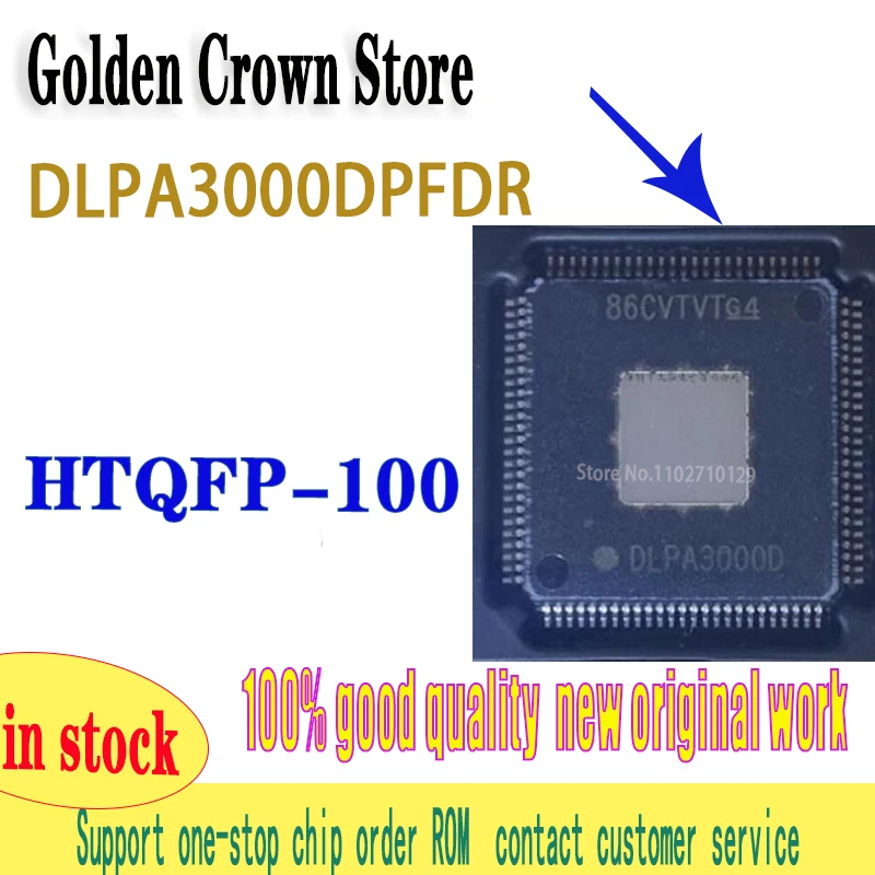 1 SZT./partia Nowy oryginalny DLPA3000D DLPA3000DPFDR HTQFP-100(14x14)