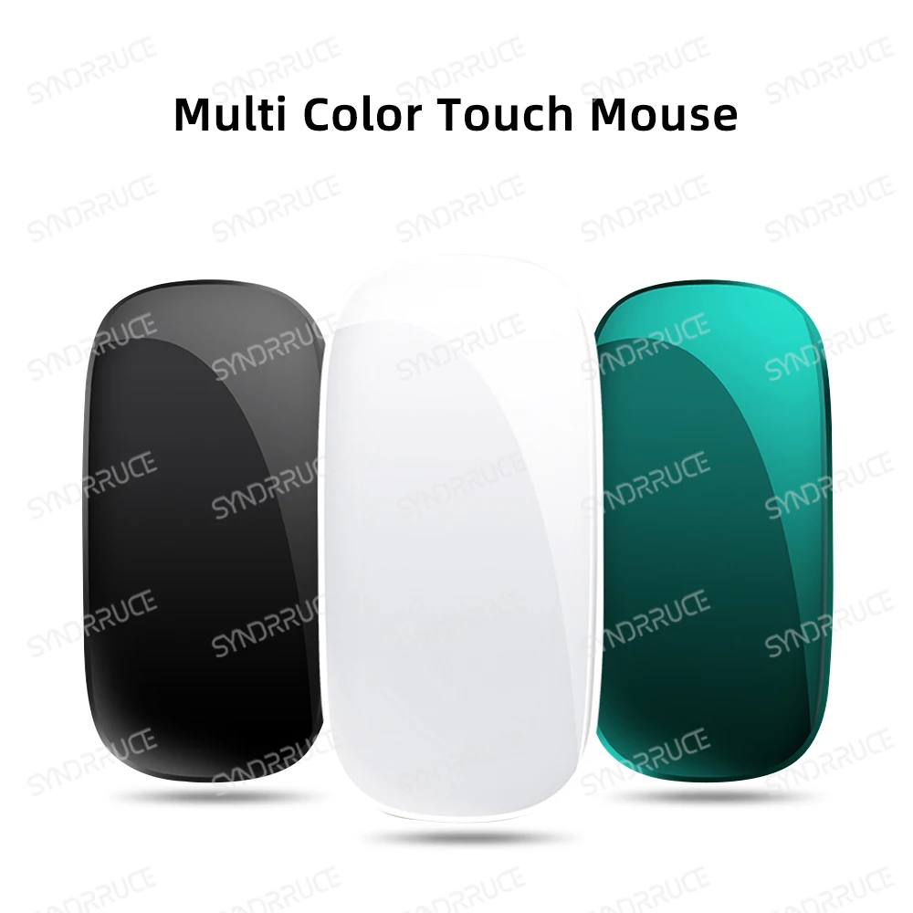 Imagem -05 - Mouse sem Fio Bluetooth Touch Adequado para Tablet Notebook Macbook Huawei Xiaomi Gamer Segure Ergonômico Gaming Mouse