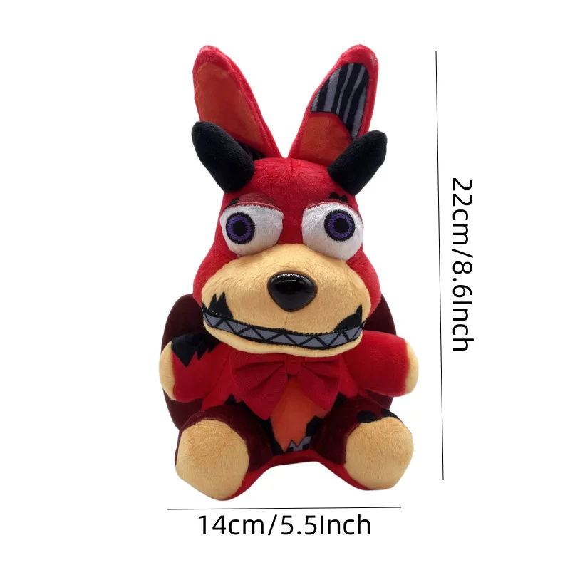 18-26cm FNAF Plush Toys Doll Game Animals Bear Rabbit Foxy Plush Doll Soft Stuffed Toys for Children Kids Birthday Gifts