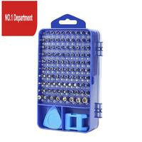 115 In 1 Screwdriver Set Magnetic DIY Precision Tool Kit For Glasses PC Laptop Mobile Cell Phone Blue