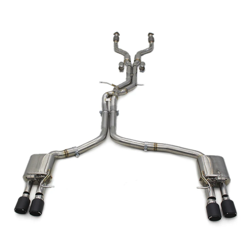 

Catback Exhaust For Audi S6/S7 C7 4.0T 2013-2018 Car Factory Price Exhaust System Stainless Steel Muffler Pipe Exhaust