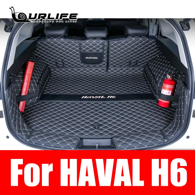 

For Haval H6 3TH GT 2021 2022 2023 2024 Car Accessories Trunk Protection Leather Mat Catpet Interior Cover Part Auto Styling