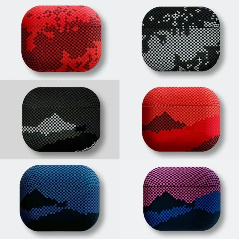 Matte Abstract Mosaic Texture Earphone Case for Samsung Galaxy Buds 4 Pro Buds3 3FE 3Pro Protective Sleeve Anti Scratch Cover