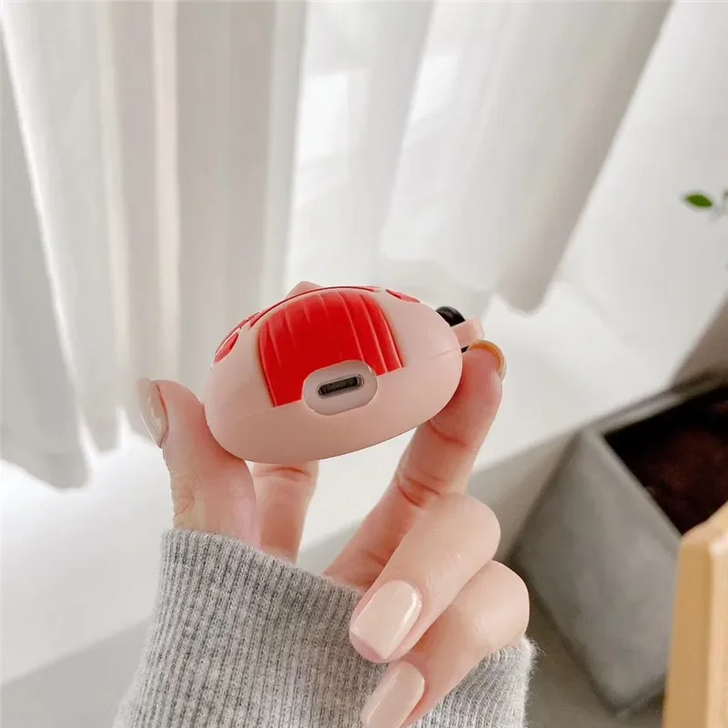 For Airpods Case 3D Attack on Titan Protection Silicone Cover Cute For Apple Airpods 1 2 3 pro