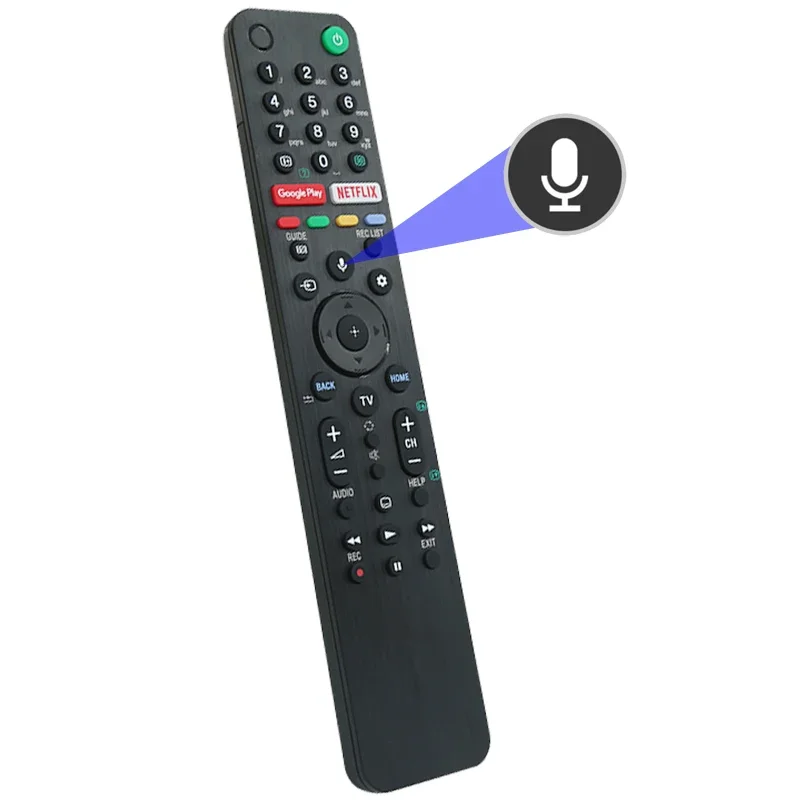 RMF-TX500E Replace Voice Search Remote Control fit for Sony 4Κ HD TV KD-55A8 KD-65A8 KD-55XG8505 -65XG8505 -75XG8505 KD-85XG8596