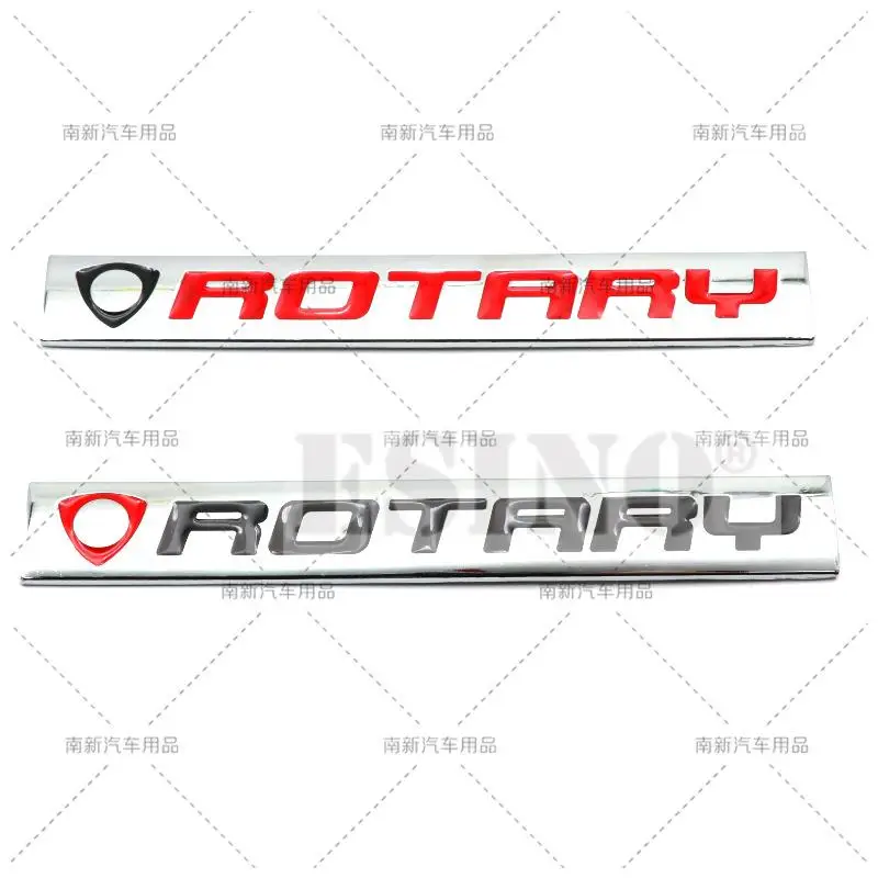 

Car Styling 3D Rotary Engine Metal Alloy Adhesive Emblem Rear Trunk Badge Fender Sticker Body Decal for Mazda RX-7 RX-8 MX-300