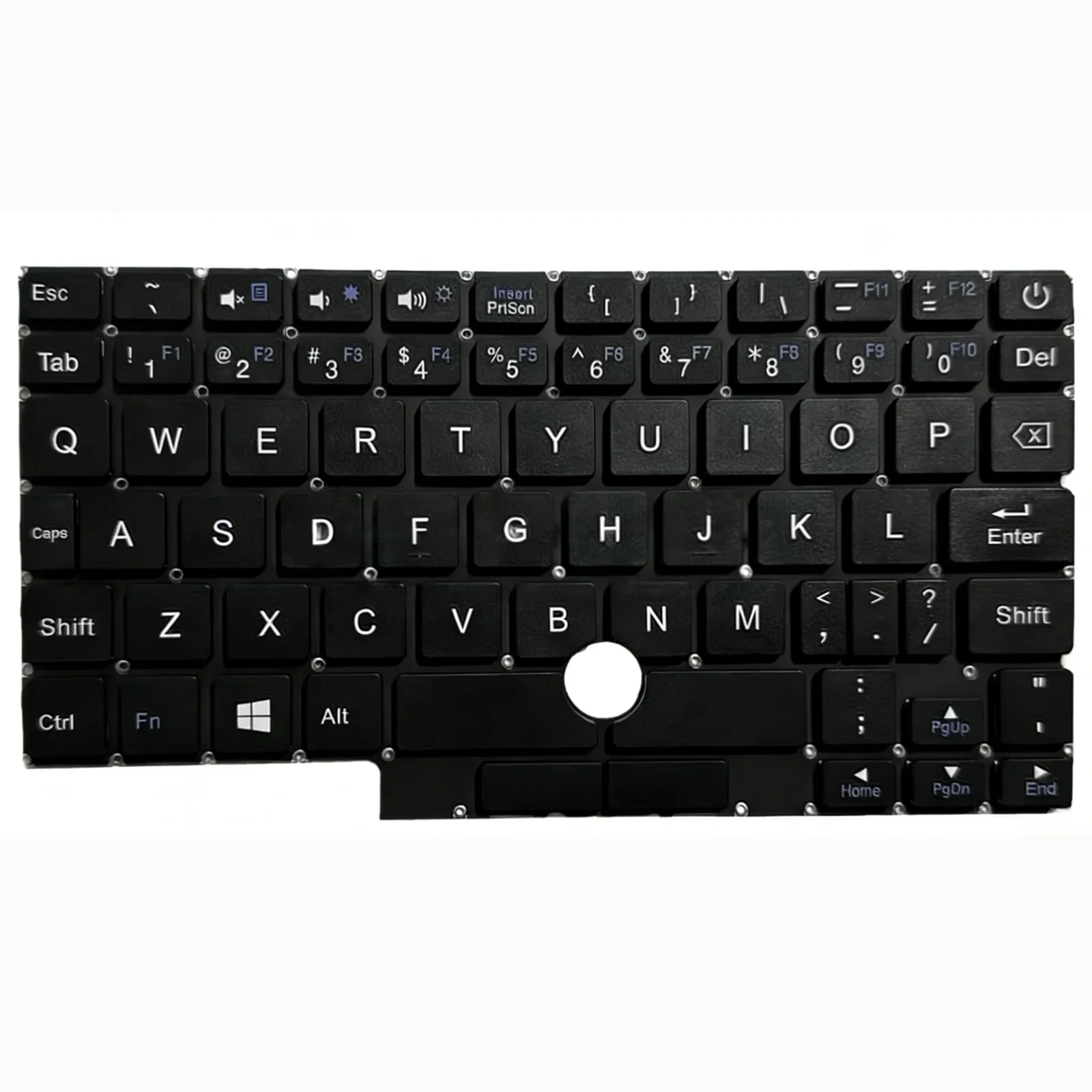 US Layout for Stitch Technology A7 X64 PN:ZX-133 YMS-0049 Handheld Laptop Keyboard