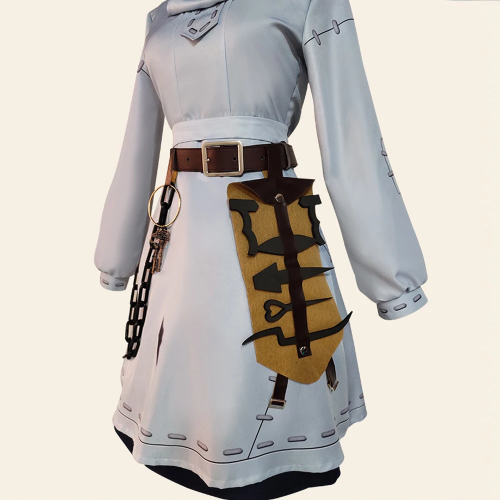 Juego Identity V-disfraz de Cosplay, traje Original, bolsa de arma, peluca, zapato