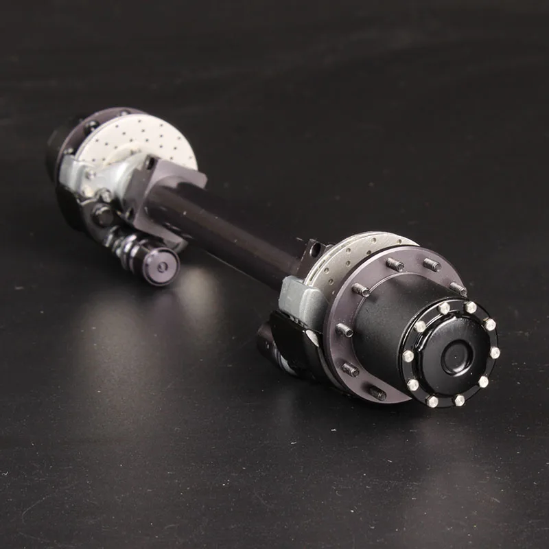 محور محمل محاكاة معدني بمقياس 1:14 لـ Tamiya مركبة يتم التحكم بها عن بُعد سكانيا 770S R620 فولفو بنز أروكس مان TGX ملحقات السيارة