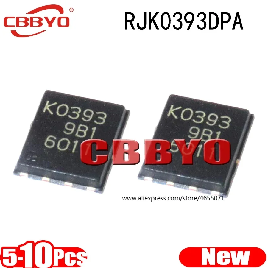 (5-10piece)100% New K0393 RJK0393 RJK0393DPA QFN-8 Chipset