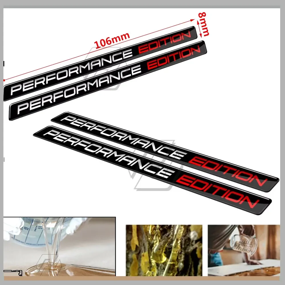 

For BMW Suzuki Kawasaki Yamaha Aprilia Ducati Monster Sticker 3D Motorcycle Performance Edition Sticker
