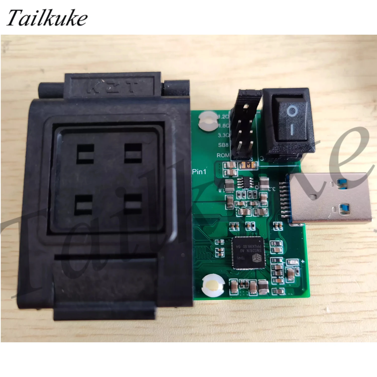 Sm3281n AB BB Test Rack NAND Flash Empty Rack Flash Bga132-152 8ce