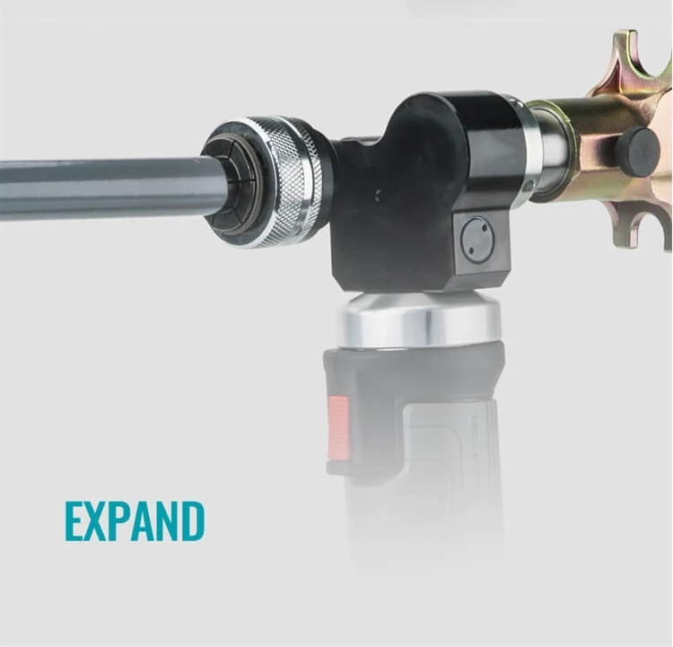 PZ-1240PE Mini batteriebetriebenes axiales Presswerkzeug, Rohraufweitwerkzeug