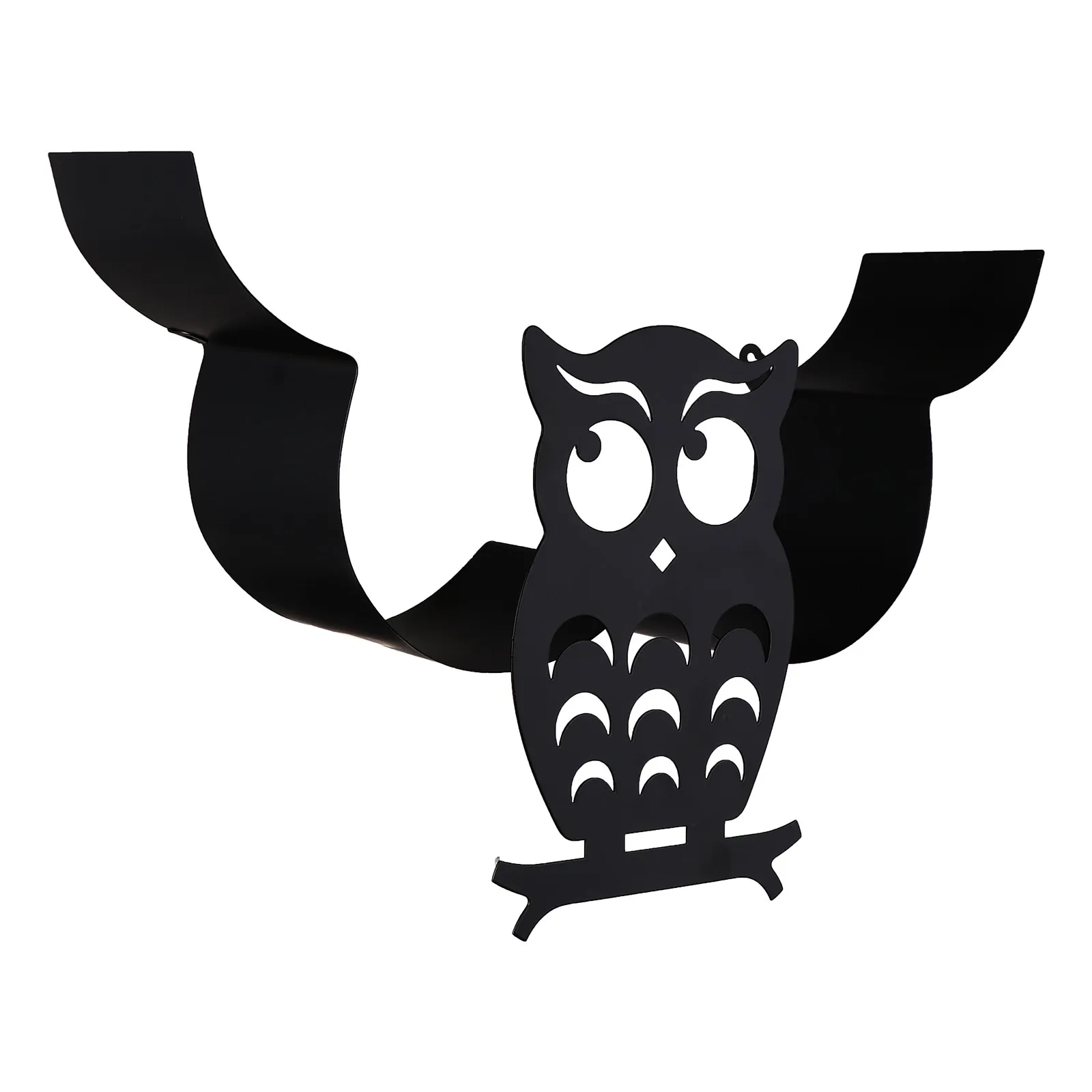 

1Pcs Owl Design Paper Towel Roll Storage Rack Iron Wall-Mounted Tissue Holder Elegant Home Decoration Living Room Toilet Use