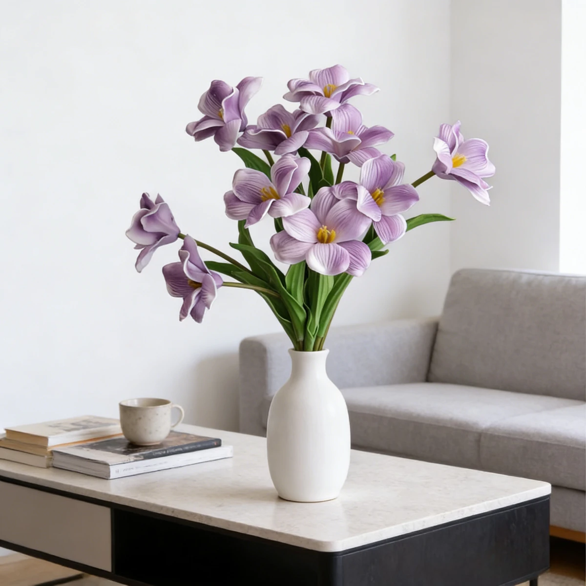 Bunga Tulip Tunggal 18,5 Inci  - Home Decor Tulip ulasan dan harga