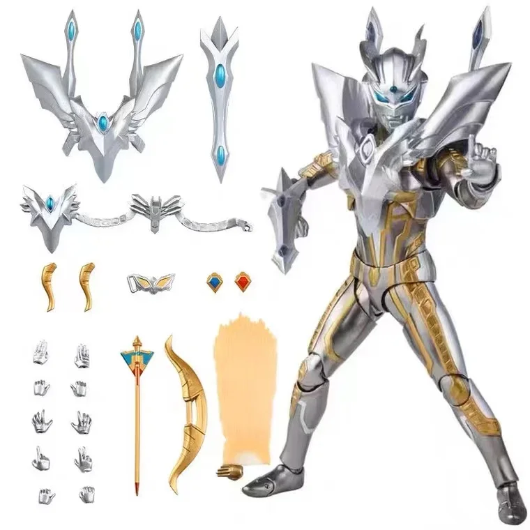 SHF Radiant Race Roblezedega Multiple Ultraman Blazedo Joint Mobility Anime Action Figure Kids Toys Doll Collection Figures Gift