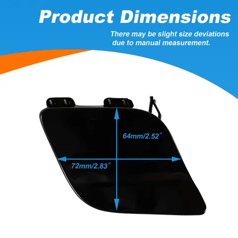 Dragkrokskåpa, främre stötfångare, bogserögla för Mercedes CLA W117 AMG Line Coupé C117 Tillbehör 2012 2013 2014 2015 A1178851222 6 best sales Mercedes-Benz Cla 200 Tillbehör - №3