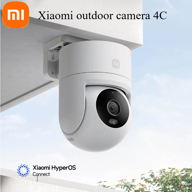 Xiaomi outdoor camera 4C 5 megapixel full-color night vision IP66 waterproof bidirectional gimbal wifi 6 humanoid tracking