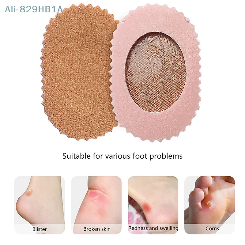 Pads Corn Protectors Patch Calluses Plantar Warts Plaster Medical Sticker Toe Protector Foam Round Chicken Eye Patch Pink Latex