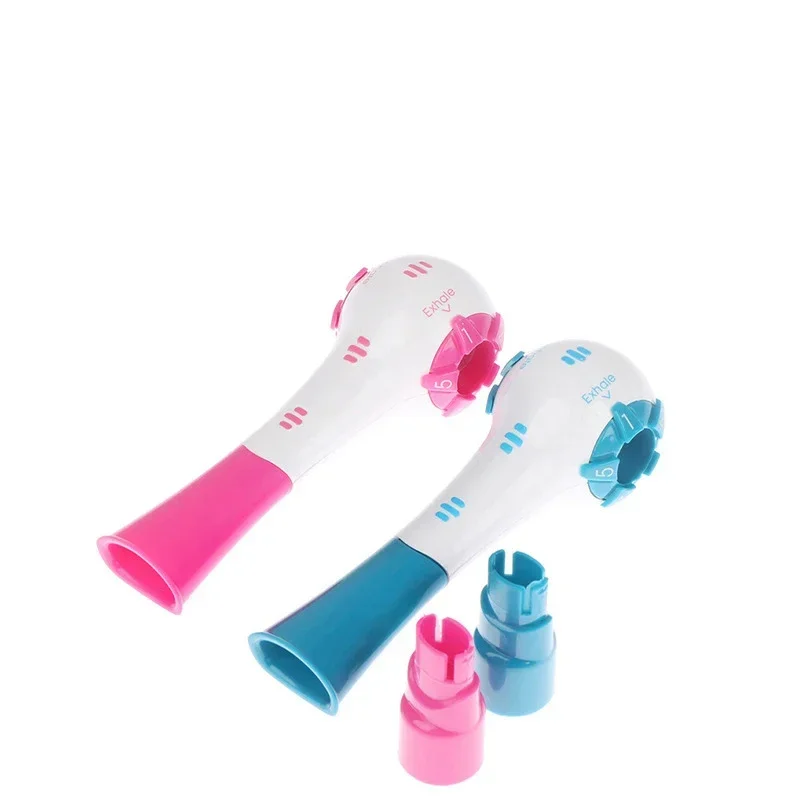Breathing Trainer Adjustable Resistance Handheld Lung Expansion Training Tool Increase Lung Capacity Running Abdominal Exerciser