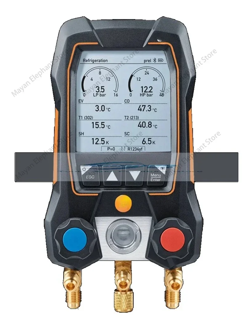 550S/557S/549 air conditioning pressure gauge electronic refrigerant gauge liquid filling automobile digital fluoride