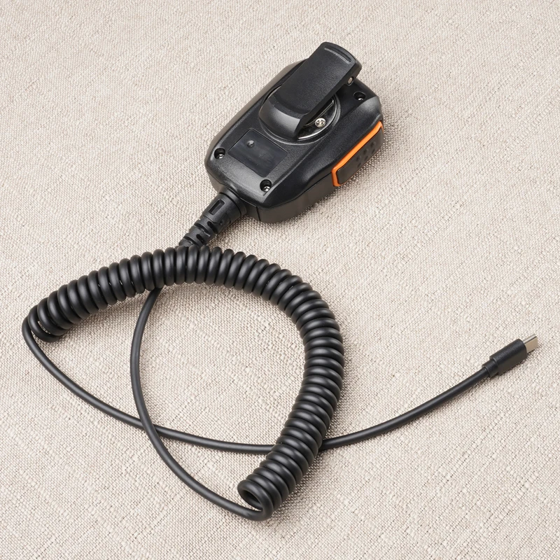 Microfono a spalla a mano per walkie talkie per rete 4g zello Radio ZL35 ZL38 bidirezionale tipo C KSUN accessori radio