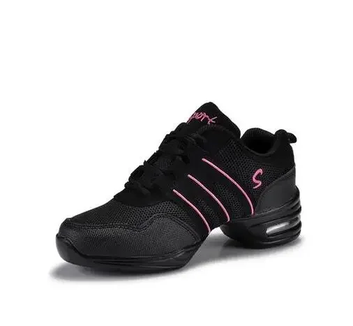 New Sports Lungometraggi Morbida Suola Breath Ballo Scarpe Sneakers Per La Donna Pratica Scarpe Danza Moderna Jazz Shoes Discount