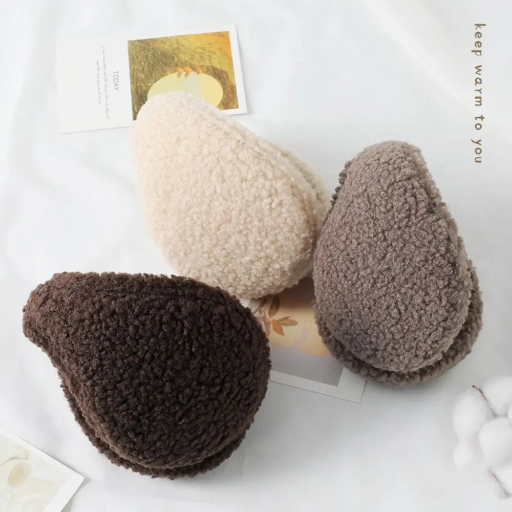 Portable Cold Protection Men Winter Earmuffs Plush Soft Ear Warmer Windproof Keep Warm Windproof Ear Cap