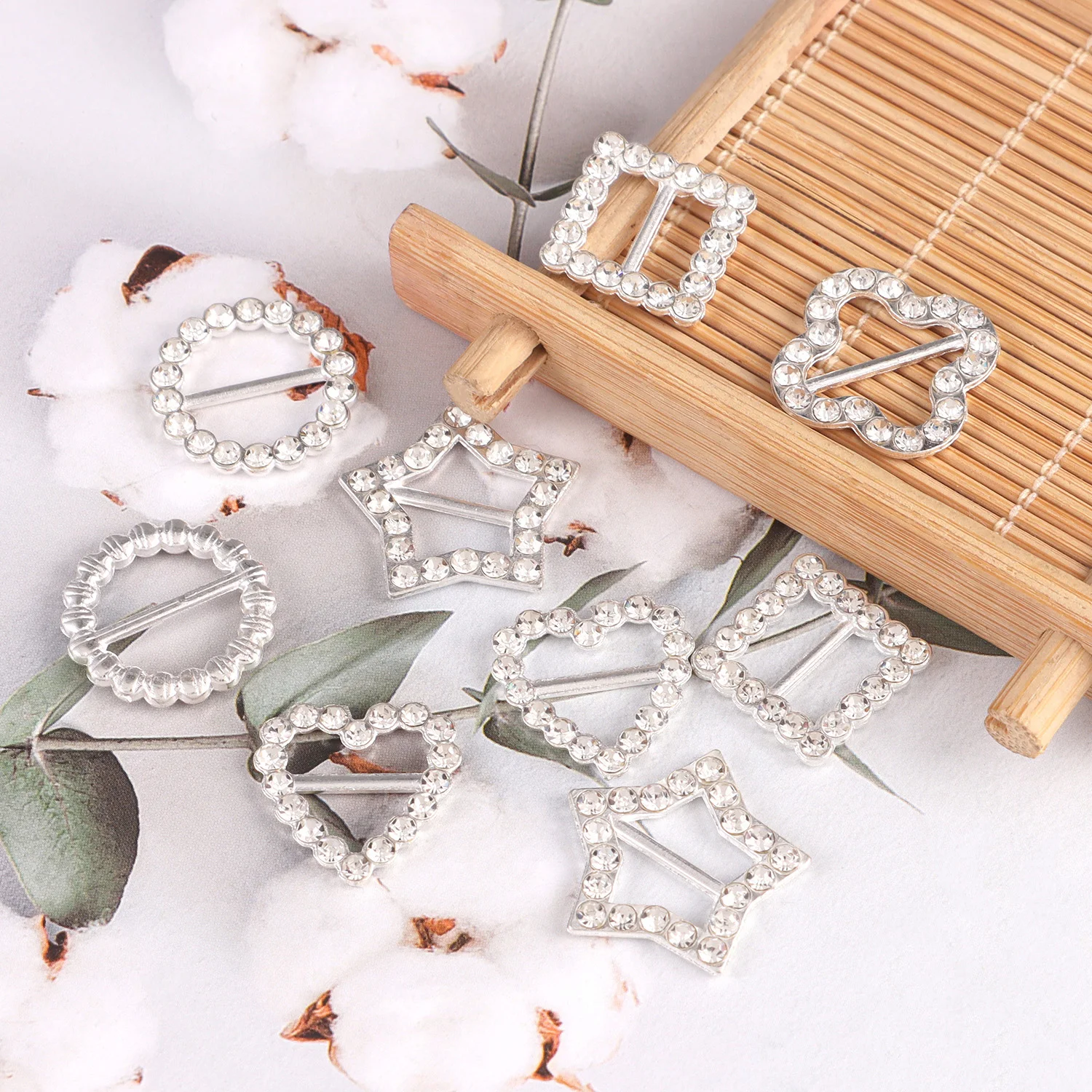 5/10 pièces/ensemble variété strass boucles carte d'invitation de mariage décoration bricolage cheveux accessoires