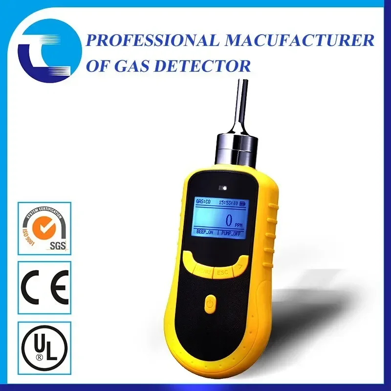 Handheld Fast Response H2 Hydrogen Leak Detector Meter (LEL/PPM) CE ATEX For Battery Room