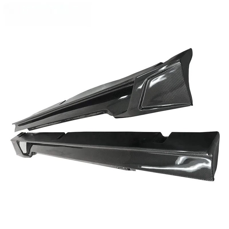 New style Carbon fiber side skirts for chevrolet Camaro on hot sale