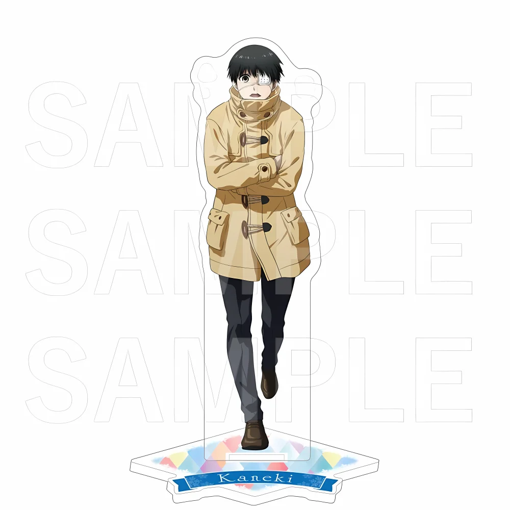 Anime Tokyo Ghoul 15cm Acrylic Stand Ken Kaneki Touka Kirishima