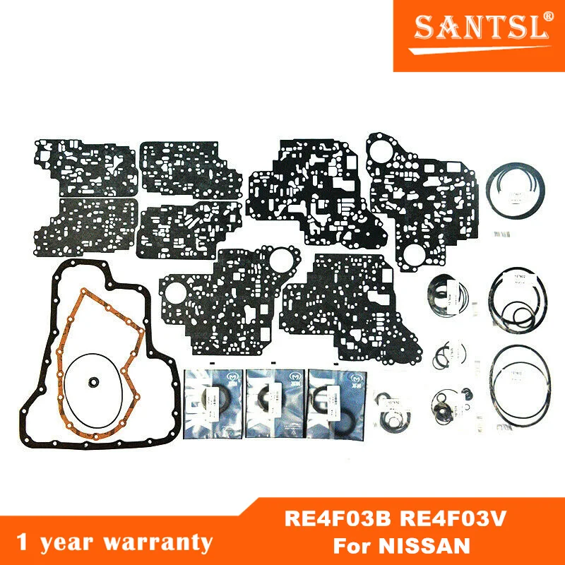 

RE4F03B RE4F03V Auto Transmission Overhaul Kit Seals Gasket For NISSAN Tiida B107820C Car Accessories Repair Parts