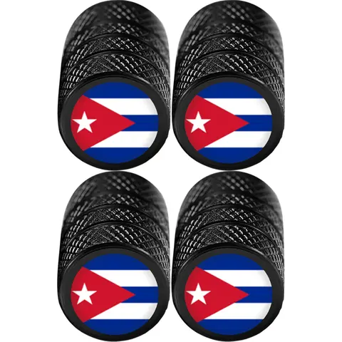 Capuchons de valve de pneu personnalisables avec drapeaux nationaux de divers pays et logos de véhicules, accessoire neuf.