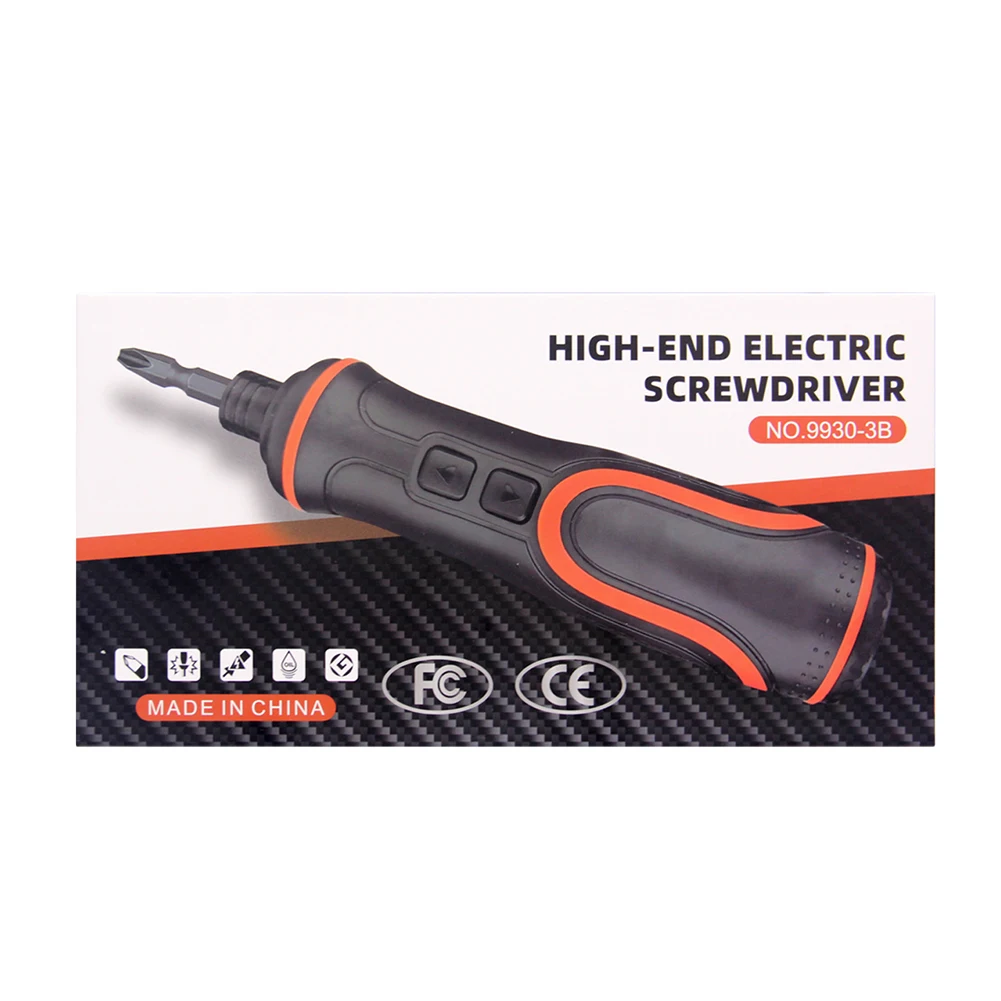 

Electric screwdriver 15 in one with 6 torque levels quick release chuck safety clamp and dual mode forward reverse rotation