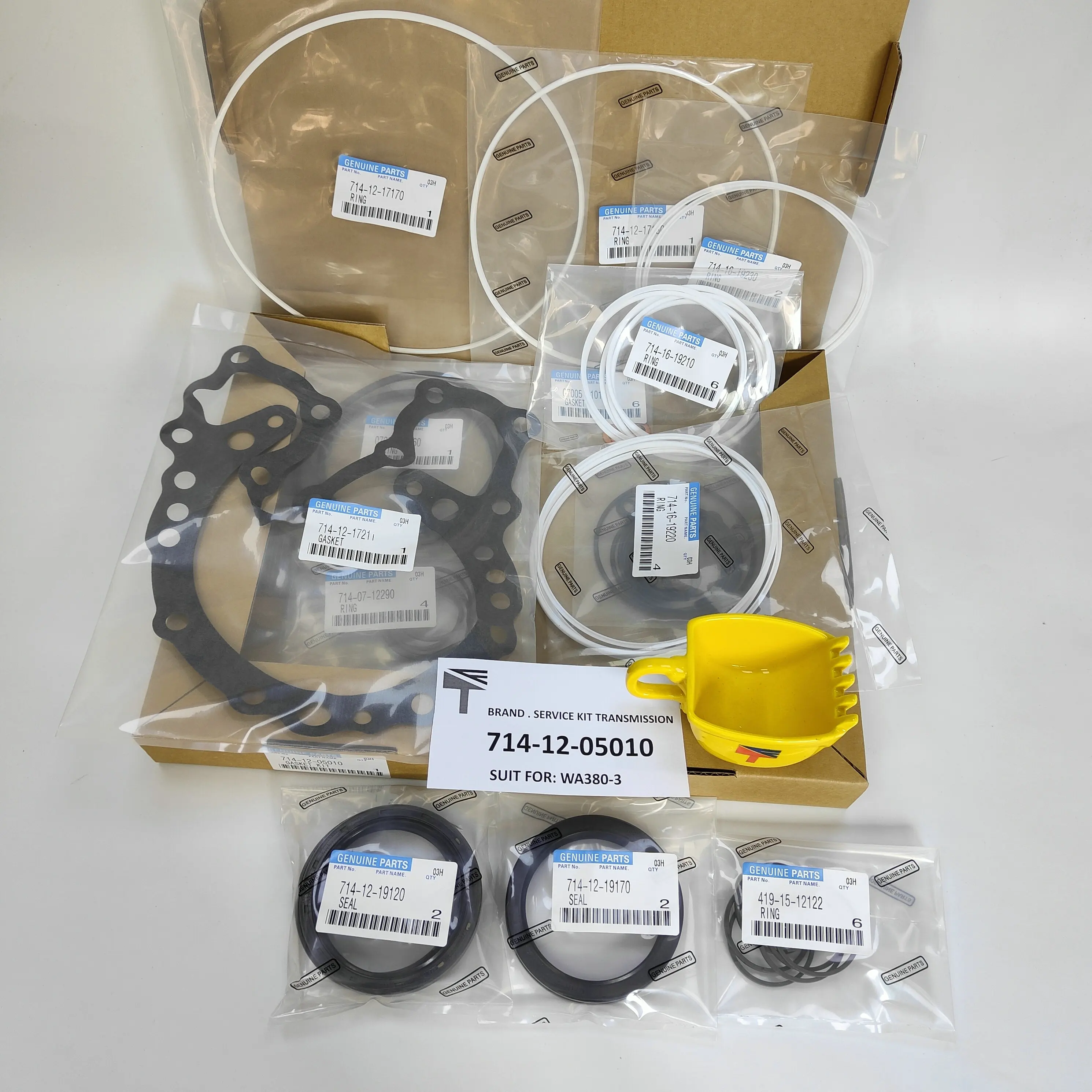 Machinery Parts SERVICE KIT TRANSMISSION 17A-15-05211 for Bulldozer D155AX-6 High Quality 198-15-05610 198-15-05500