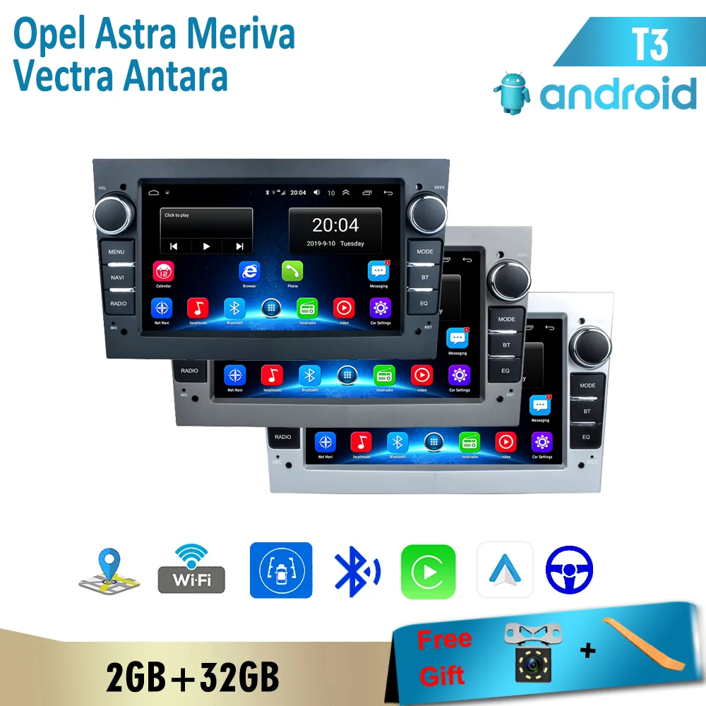 Car Radio 2 Din Android For Opel Vauxhall Astra H G J Vectra Antara Zafira Corsa Vivaro Meriva Veda FM GPS Navigation NO DVD