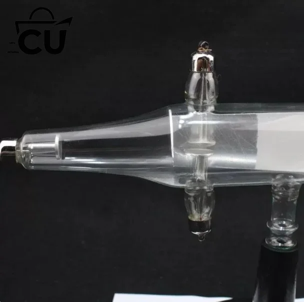 Cathode Ray Tube with Induction Coil and Electrostatic Deflection for Physics and Electromagnetism Laboratory Experiments