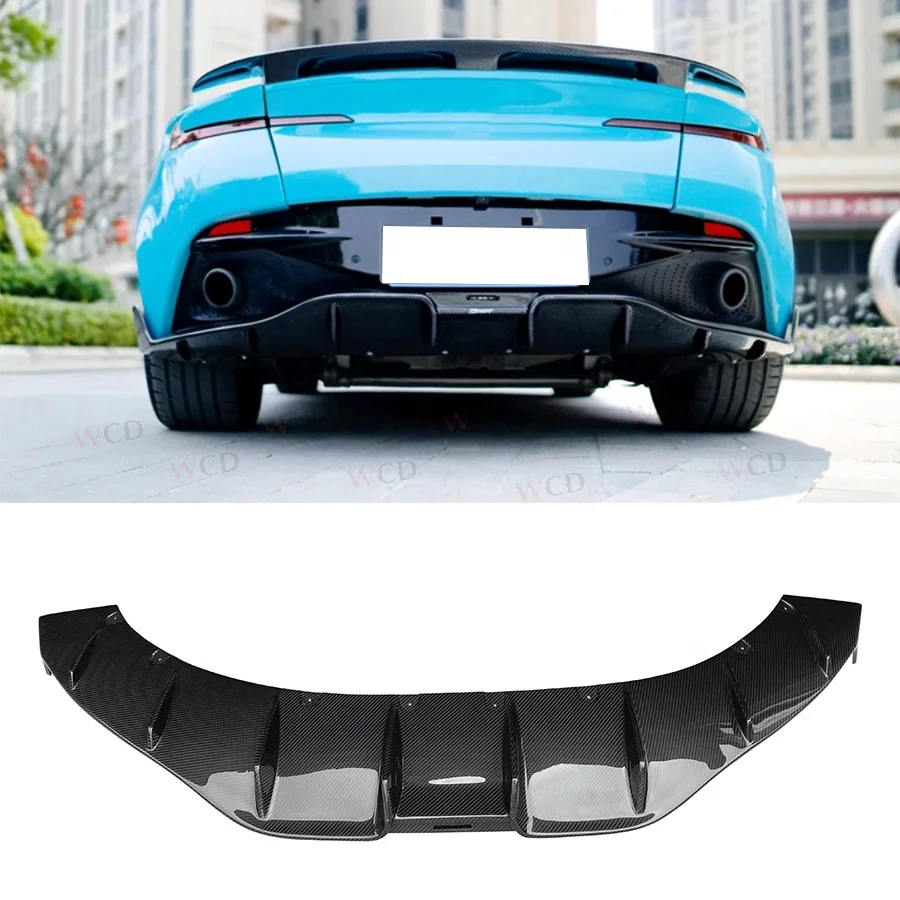 

CMS Style Dry Carbon Fiber Rear Bumper Diffuser for Aston Martin DB11 Rear Lip Car Parts Body Kit