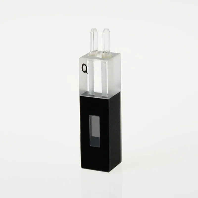 

480ul 10mm Path Length Quartz Flow Cuvette With Glass Tube(480ul)