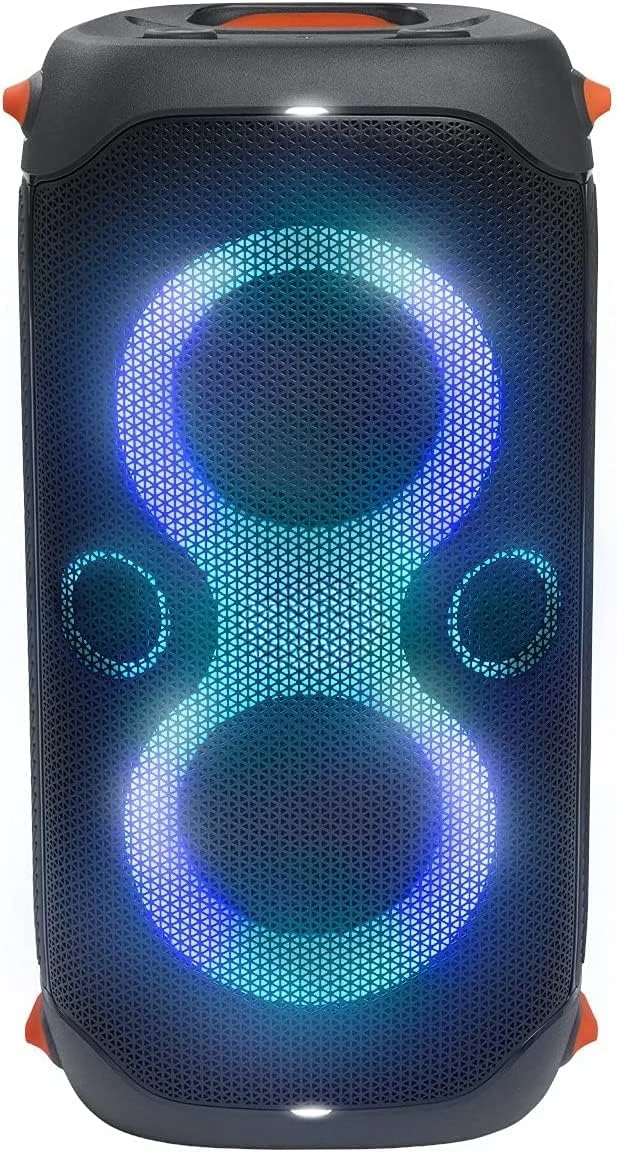 Speaker with Built-in Lights, Powerful Sound and deep bass, Black