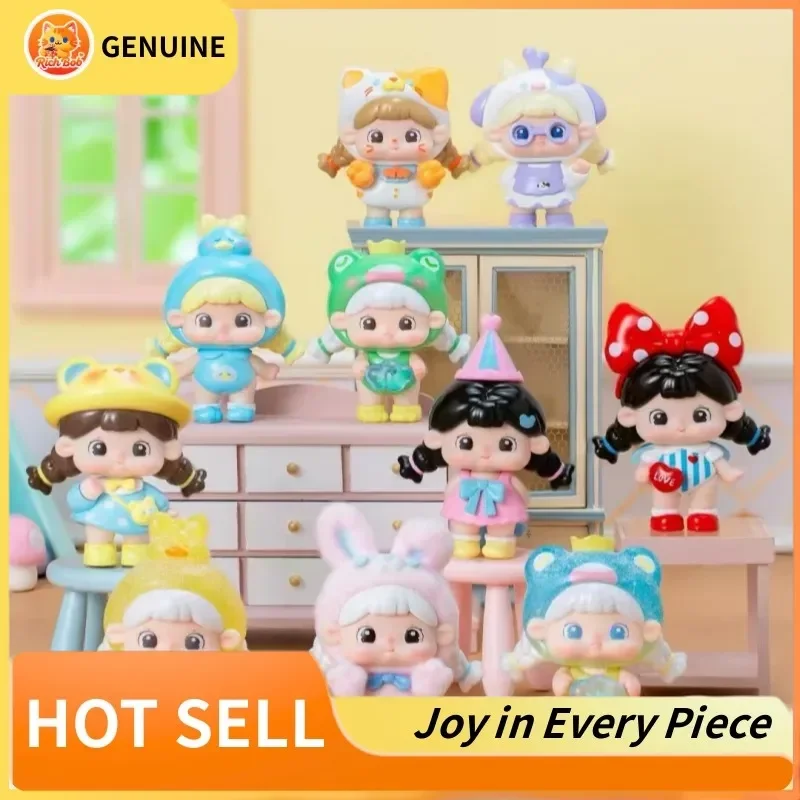 

Подлинная серия Ten Candies, слепая коробка, Kawaii, модная игровая фигурка, Tangtang, загадочная коробка, модель стола, украшение, сюрприз, подарок на день рождения