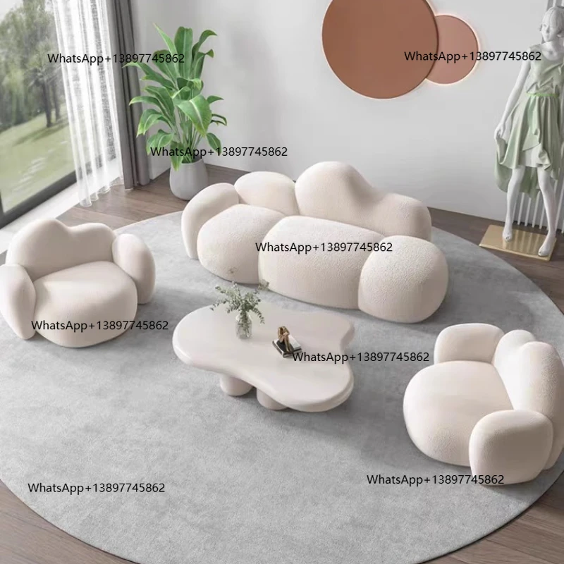 

Peiqi белый кремовый диван для гостиной, дизайн облака, индивидуальный двухместный диван для гостиной, удобный скандинавский диван, модная мебель