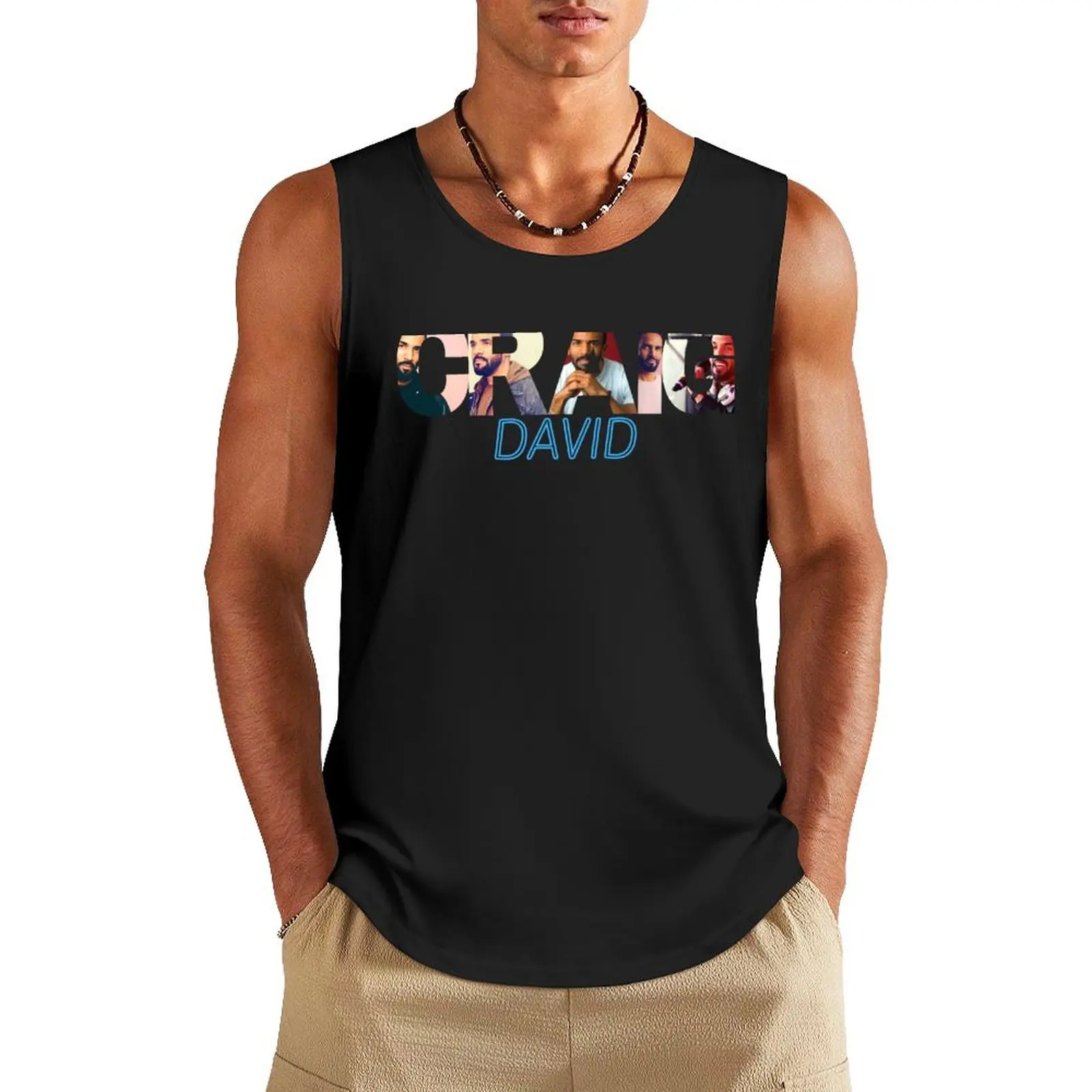 

Craig David classic t shirt Craig David sticker Tank Top Sports shirt man bodybuilding